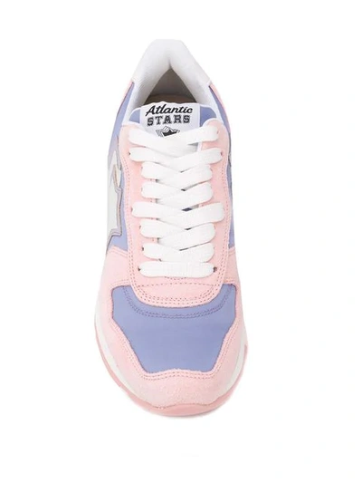 Shop Atlantic Stars Star Print Sneakers - Blue
