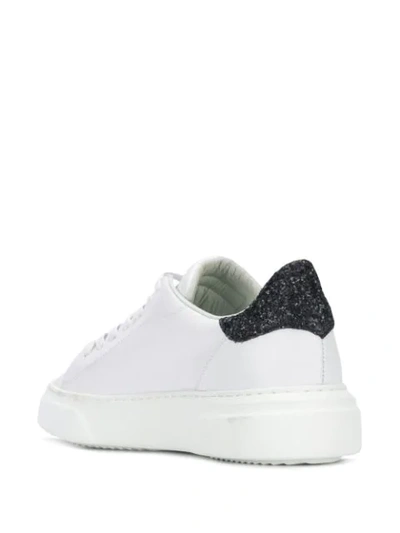 Shop Philippe Model Temple Sneakers In White