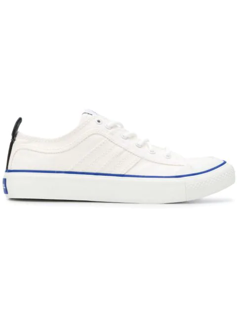 diesel canvas trainers