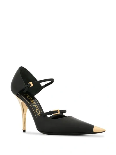 Shop Tom Ford Mary Jane Pumps In Black