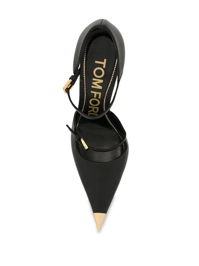 Shop Tom Ford Mary Jane Pumps In Black