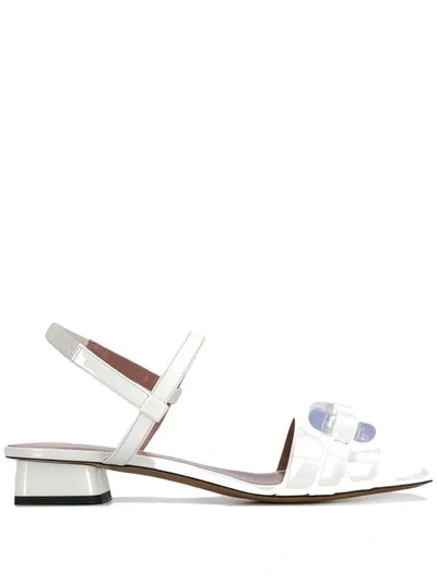 Shop Rayne Patent Sandals In White