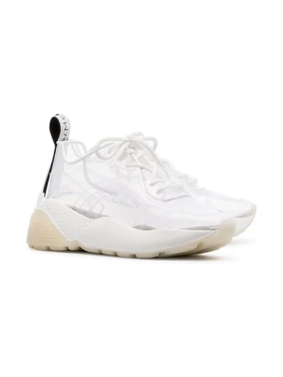 Shop Stella Mccartney Eclypse 40 Sneakers In White