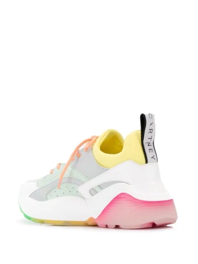 Shop Stella Mccartney Eclypse Pastel Sneakers In Grey