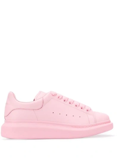 Shop Alexander Mcqueen Oversized Sneakers In Pink