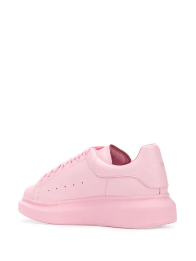 Shop Alexander Mcqueen Oversized Sneakers In Pink