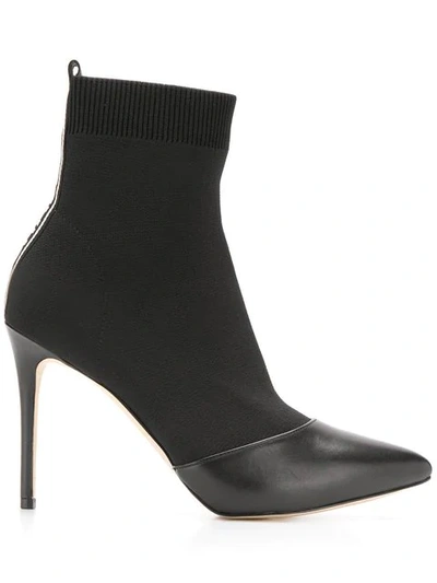 Shop Michael Michael Kors Vicky Ankle Boots In Black