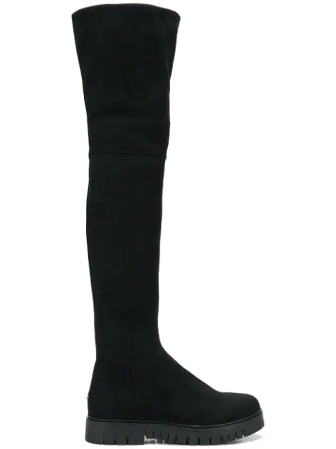 tommy jeans knee high boots