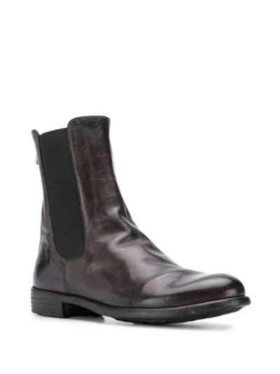 Shop Officine Creative Ankle Length Boots In Brown