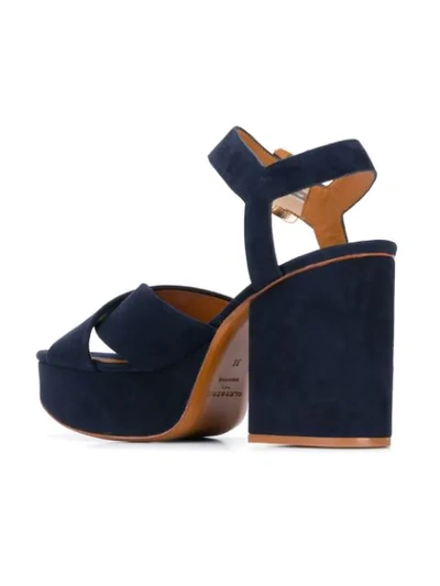 Shop Clergerie Vianne Sandals In Blue