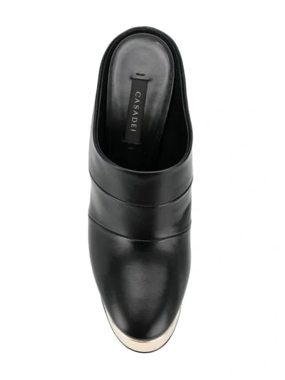 Shop Casadei Manu Mules In Black