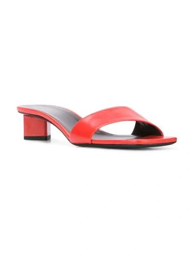 Shop The Row Modern Mules In Red