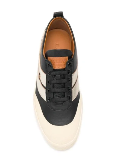 Shop Bally Super Smash Sneakers In Black