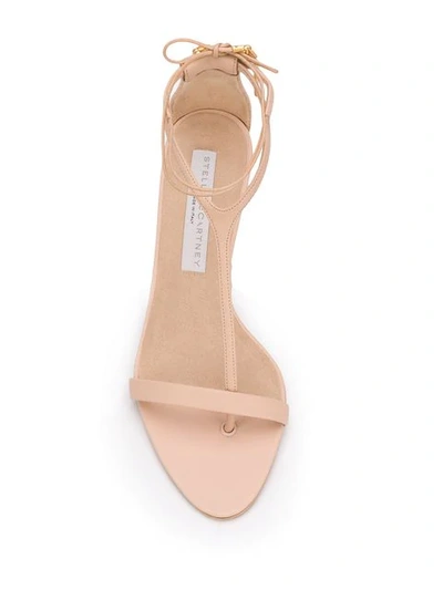 Shop Stella Mccartney Open Toe Sandals In Neutrals