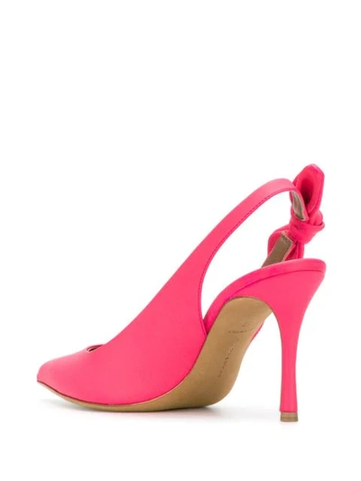 Shop Tabitha Simmons Millie Pumps In Pnflkd Pink