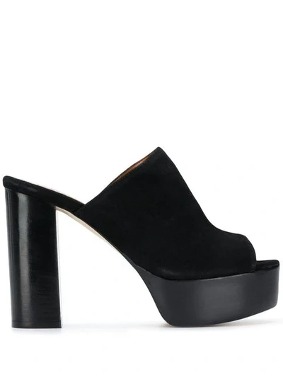 Shop Paris Texas Platform Sandals In Black