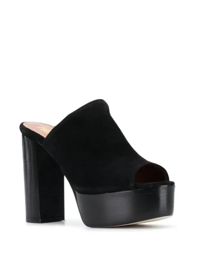 Paris Texas Platform Sandals In Black