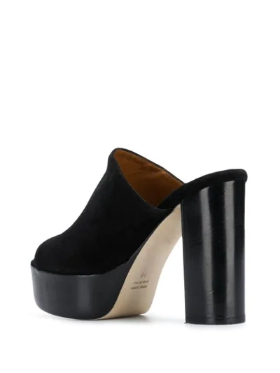 Paris Texas Platform Sandals In Black