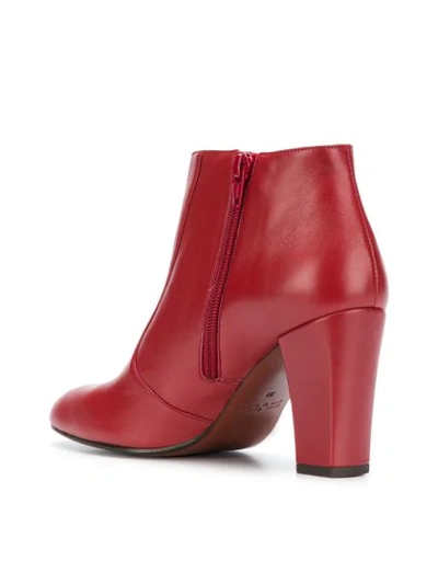 Shop Chie Mihara Huba Heeled Ankle Boots - Red