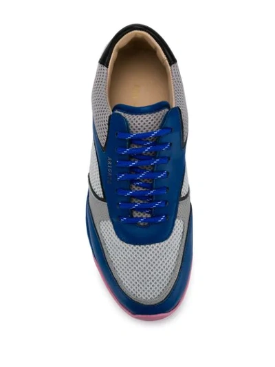 AXEL ARIGATO 拼色运动鞋 - 蓝色