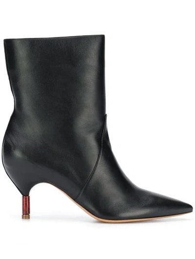 Shop Gabriela Hearst Mariana Ankle Boots In Black