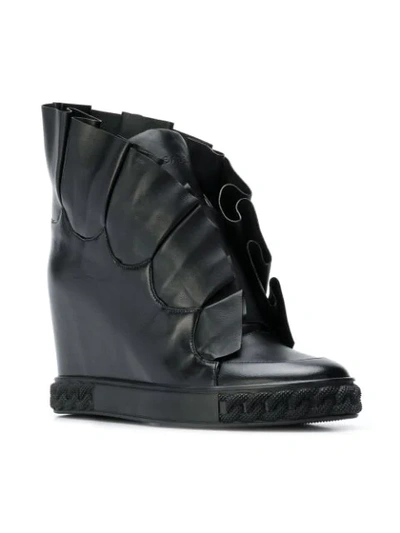 Shop Casadei Nuse Sneakers - Black