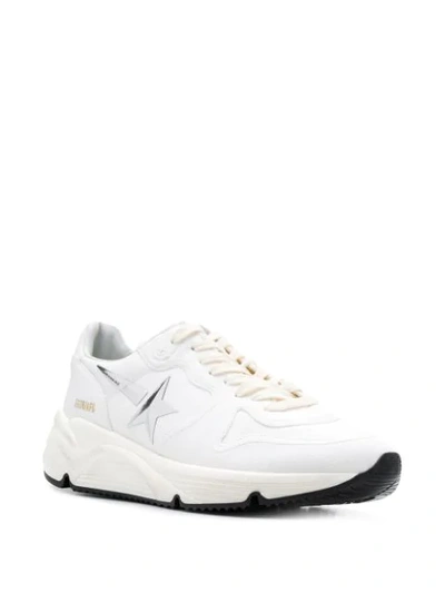 Shop Golden Goose Running Sneakers In White