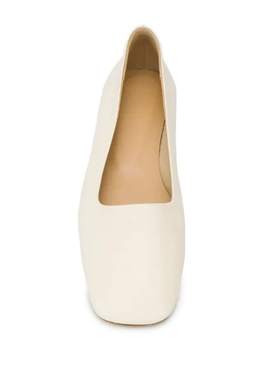 Shop Aeyde Beau Ballerina Shoes - Neutrals