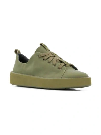 Shop Camper Courb Sneakers In Green