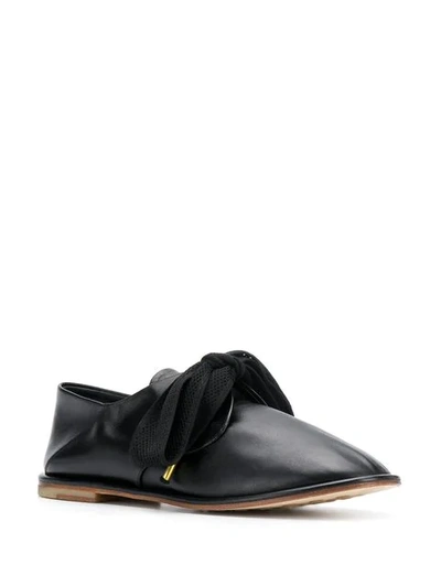 Shop Agl Attilio Giusti Leombruni Bow-detail Loafers In Black