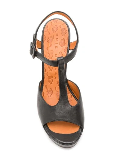 Shop Chie Mihara Favia Platform Sandals In Black