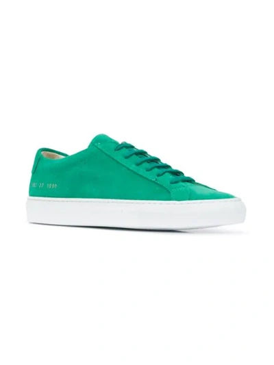 Shop Common Projects Classic Tennis Shoes In Green