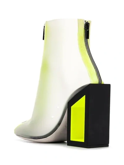 Shop Nicholas Kirkwood Void Ankle Boots In White