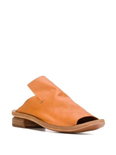 Shop Officine Creative Cut-out Sandals In Orange