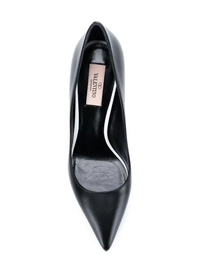 Shop Valentino Garavani Vltn Pumps In Black