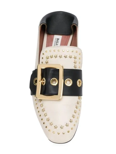 Shop Bally Janelle Loafers - Neutrals