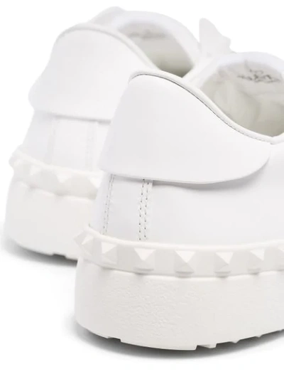 VALENTINO VALENTINO GARAVANI ROCKSTUD UNTITLED SNEAKERS - 白色