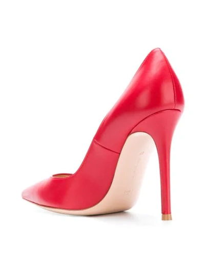 Shop Gianvito Rossi 105 Stiletto Pumps In Red