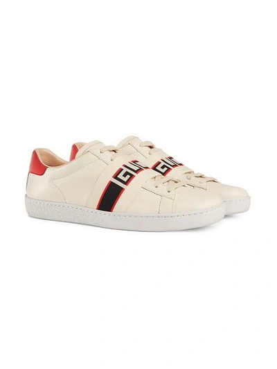 Ace sneaker with Gucci stripe