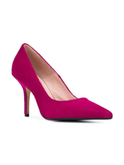 Shop Anna F . Classic Pointed Pumps - Pink