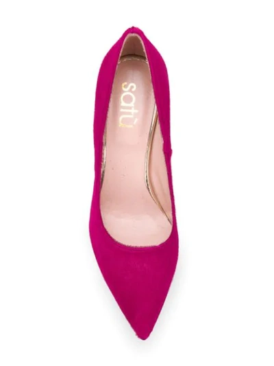 Shop Anna F . Classic Pointed Pumps - Pink