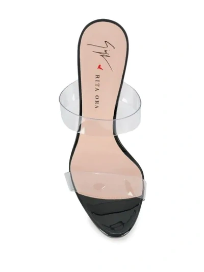 Shop Giuseppe Zanotti Bonnie Slip-on Sandals - Black