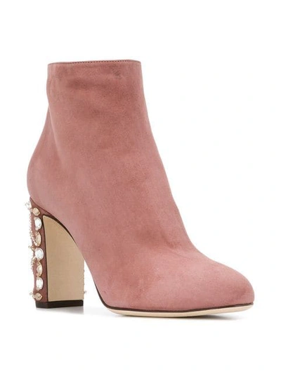 Shop Dolce & Gabbana Zip In Pink