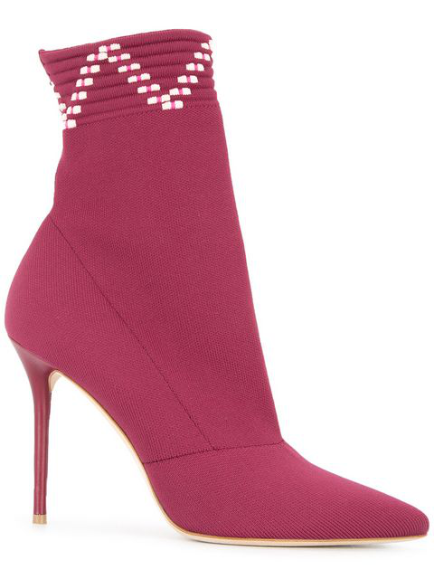 Malone Souliers Mariah Boots In Pink | ModeSens