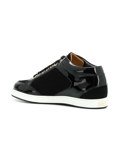 Shop Jimmy Choo Miami Sneakers In Black