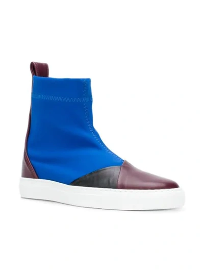 Shop Cedric Charlier Ankle Boots In Blue
