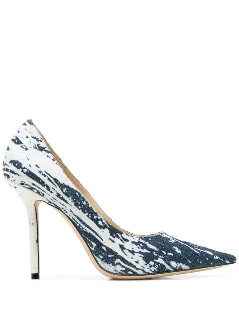 jimmy choo denim pump