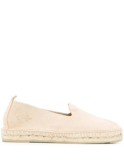 Shop Manebi Hamptons Espadrilles In Neutrals