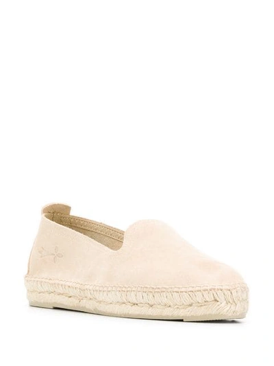 Shop Manebi Hamptons Espadrilles In Neutrals