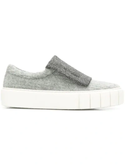 Shop Primury Knit Sneakers - Grey